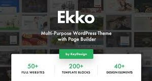 Ekko – Multi-Purpose WordPress Theme with Page Builder