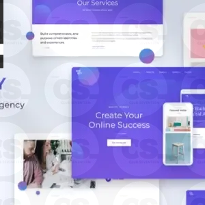 AHENCY – Creative Digital Agency Elementor Template Kit