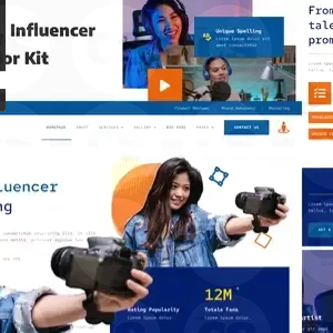 Akamsi – Personal Influencer Elementor Template Kit