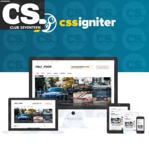 CSS Igniter Public Opinion WordPress Theme