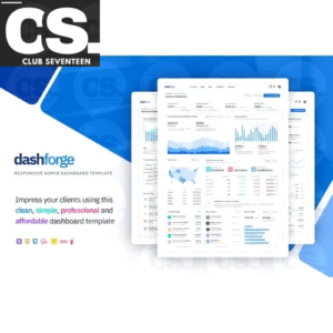 Dashforge – Responsive Admin Dashboard Template