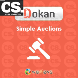 Dokan – Simple Auctions Integration