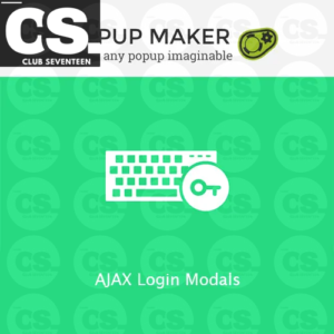 Popup Maker – AJAX Login Modals