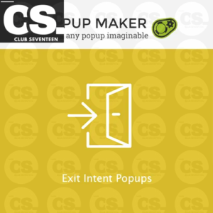 Popup Maker – Exit Intent Popups