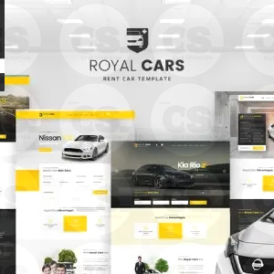 Rentive – Car Rental & Auto Dealer Elementor Template Kit