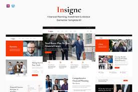 Insigne – Financial Business & Investment Elementor Template Kit