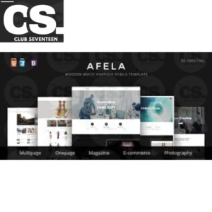 Afela | Flexible Multi-Purpose HTML5 Template