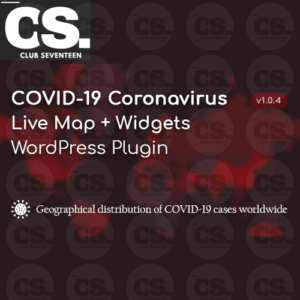 COVID-19 Coronavirus | Live Map & Widgets for WordPress