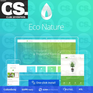 Eco Nature – Environment & Ecology WordPress Theme