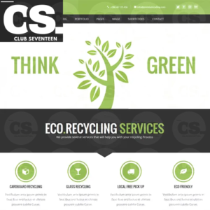 Eco Recycling – Ecology & Nature WordPress Theme