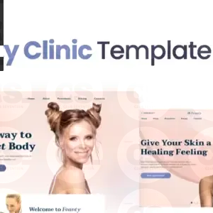 Feanty – Beauty Clinic Elementor Template Kit