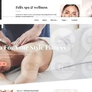 Felix – Spa Elementor Template Kit