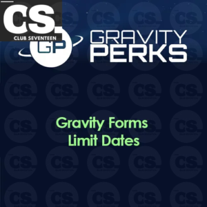 Gravity Forms Limit Dates