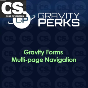 Gravity Forms Multi-page Navigation