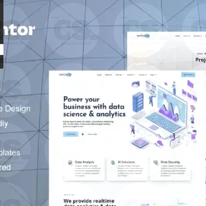 Infosco – Data Science & Analytic Service Elementor Template Kit