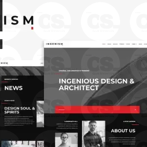 INGENISM – Architectural Design Agency Elementor Template Kit