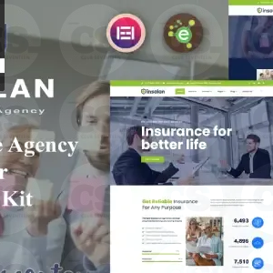 Insolan – Insurance Agency Elementor Template Kit