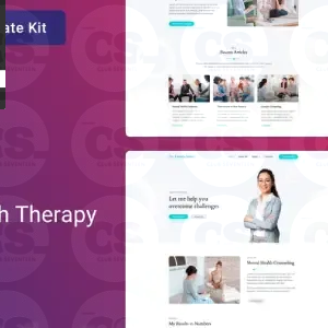 Matar — Mental Health Therapy Elementor Template Kit