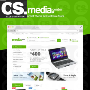 MediaCenter – Electronics Store WooCommerce Theme