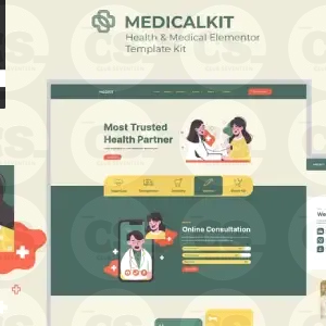 Medicalkit – Health & Clinical Care Elementor Template Kit