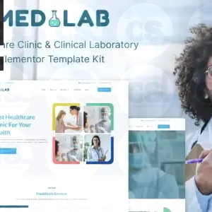 Medilab – Healthcare & Clinical Laboratory Elementor Template Kit