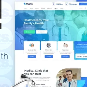 MedKit – Health & Medical Elementor Template Kit