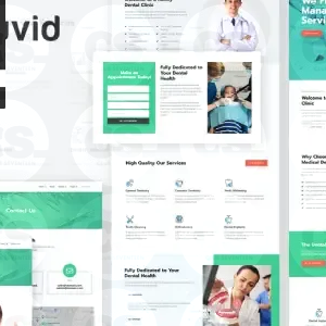 Meduvid – Medical & Dental Clinic Elementor Template Kit