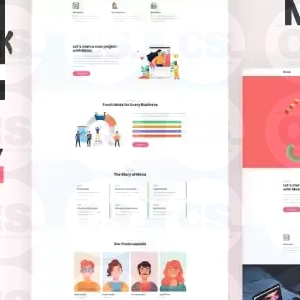 Mexa – Digital Agency Elementor Template Kit