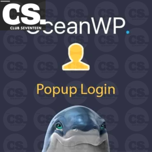 OceanWP Popup Login