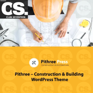 Pithree – Construction & Building WordPress Theme