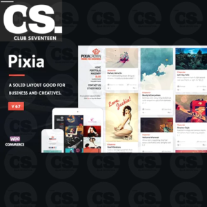 Pixia – Showcase WordPress Theme