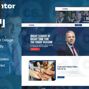 Populi – Politician Elementor Template Kit