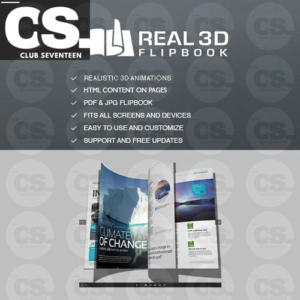 Real 3D FlipBook PDF Viewer WordPress Plugin