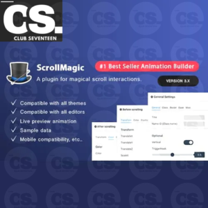 Scroll Magic – Animation Builder WordPress Plugin