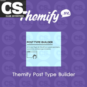 Themify Post Type Builder