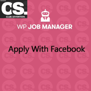 WP Job Manager Apply With Facebook Addon