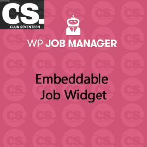 WP Job Manager Embeddable Job Widget