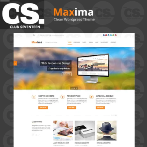 Maxima – Retina Ready WordPress Theme