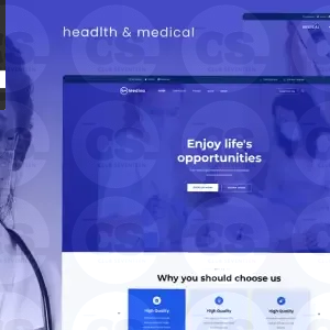 Medina – Medical & Health Elementor Template Kit