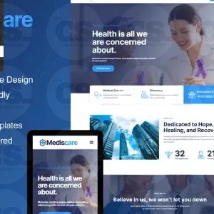 MedisCare – Medical Service Elementor Template Kit