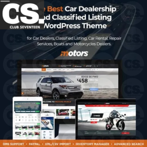 Motors – Automotive, Car Dealership, Car Rental, Auto, Classified Ads, Listing WordPress Theme