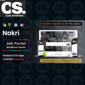 Nokri – Job Board WordPress Theme