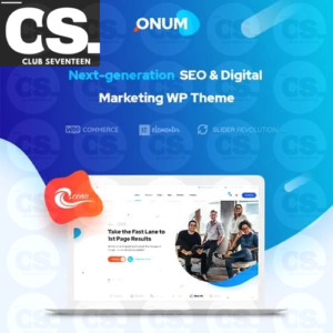 Onum – SEO & Marketing Elementor WordPress Theme