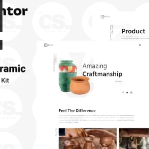 Poterra – Pottery & Ceramic Elementor Template Kit