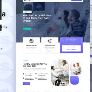 Pregnata – Pregnancy Care & Obstetrician Elementor Template Kit