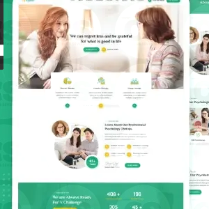 Pzyche – Psychology & Counseling Elementor Template Kit