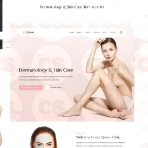 Qurux – Dermatology & Skin Care Elementor Template Kit