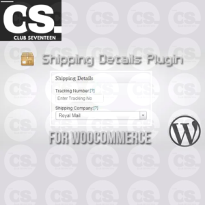 Shipping Details Plugin for WooCommerce