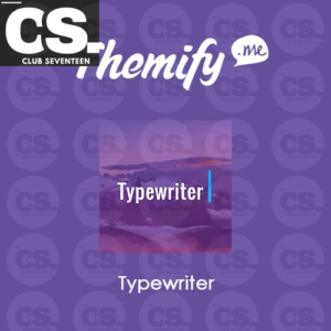 Themify Builder Typewriter Addon