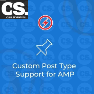 Custom Post Type Support for AMP